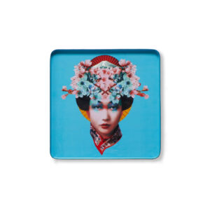 Face Plateau Carré Miss Fuji (ROUND TRAY) 30 X 30 CMGangzaï | Gisela Concept Store