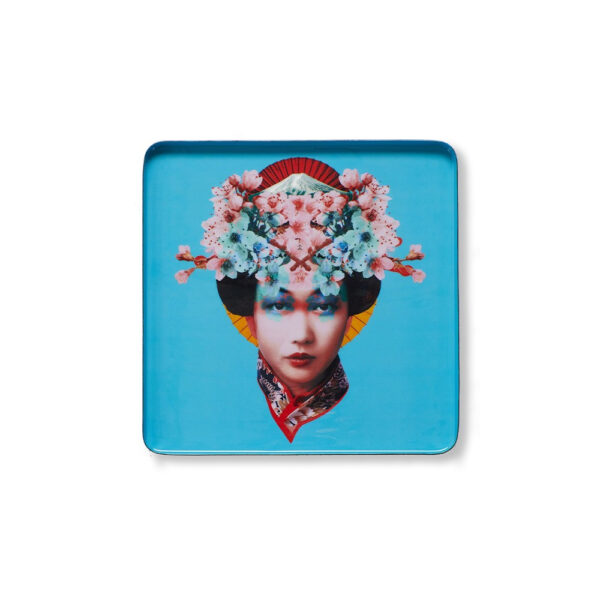 Face Plateau Carré Miss Fuji (ROUND TRAY) 30 X 30 CMGangzaï | Gisela Concept Store